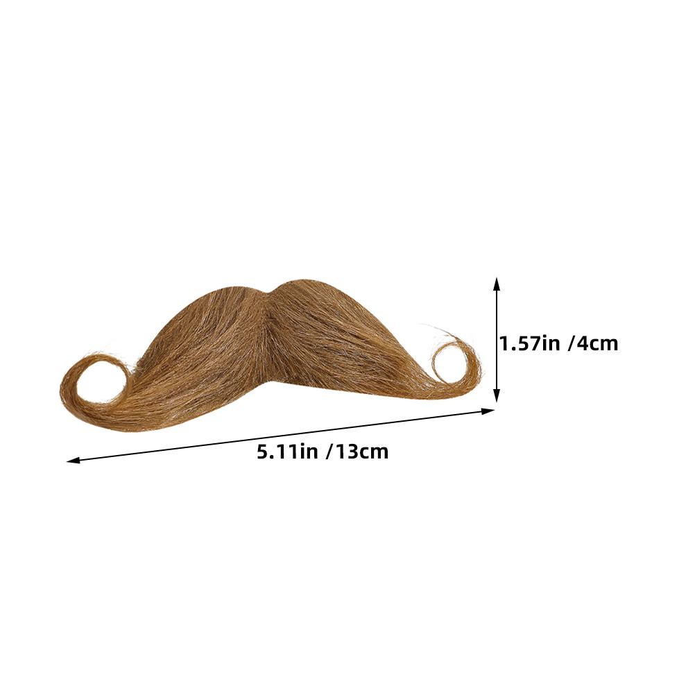 

4pcs Fake Beards False Beards Funny Fake Mustache Old Cosplay Costume For Costume Halloween Assorted Color Santa Claus белый