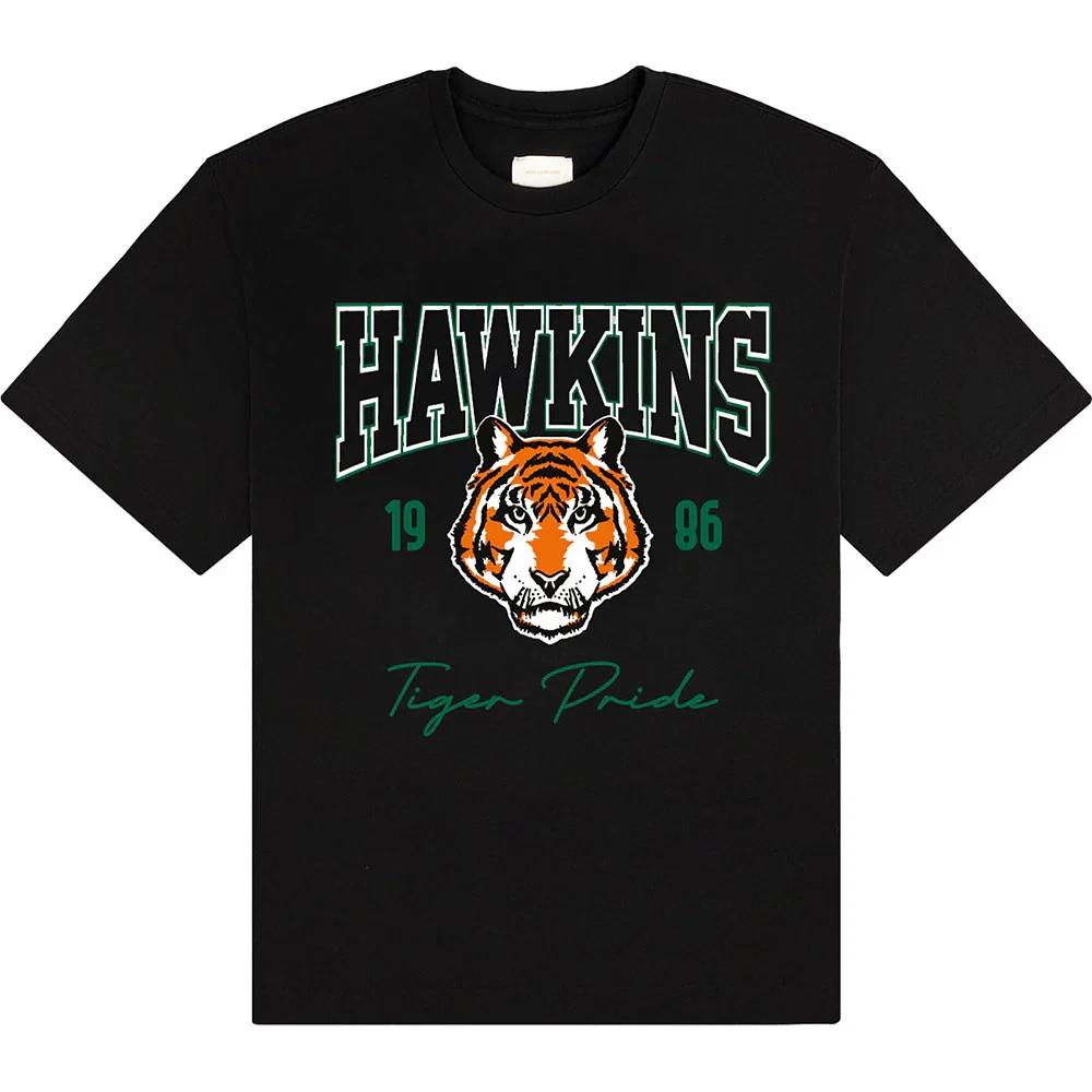Stranger Things T-Shirt: High School Hawkins (Black) OFFICIAL NEW S