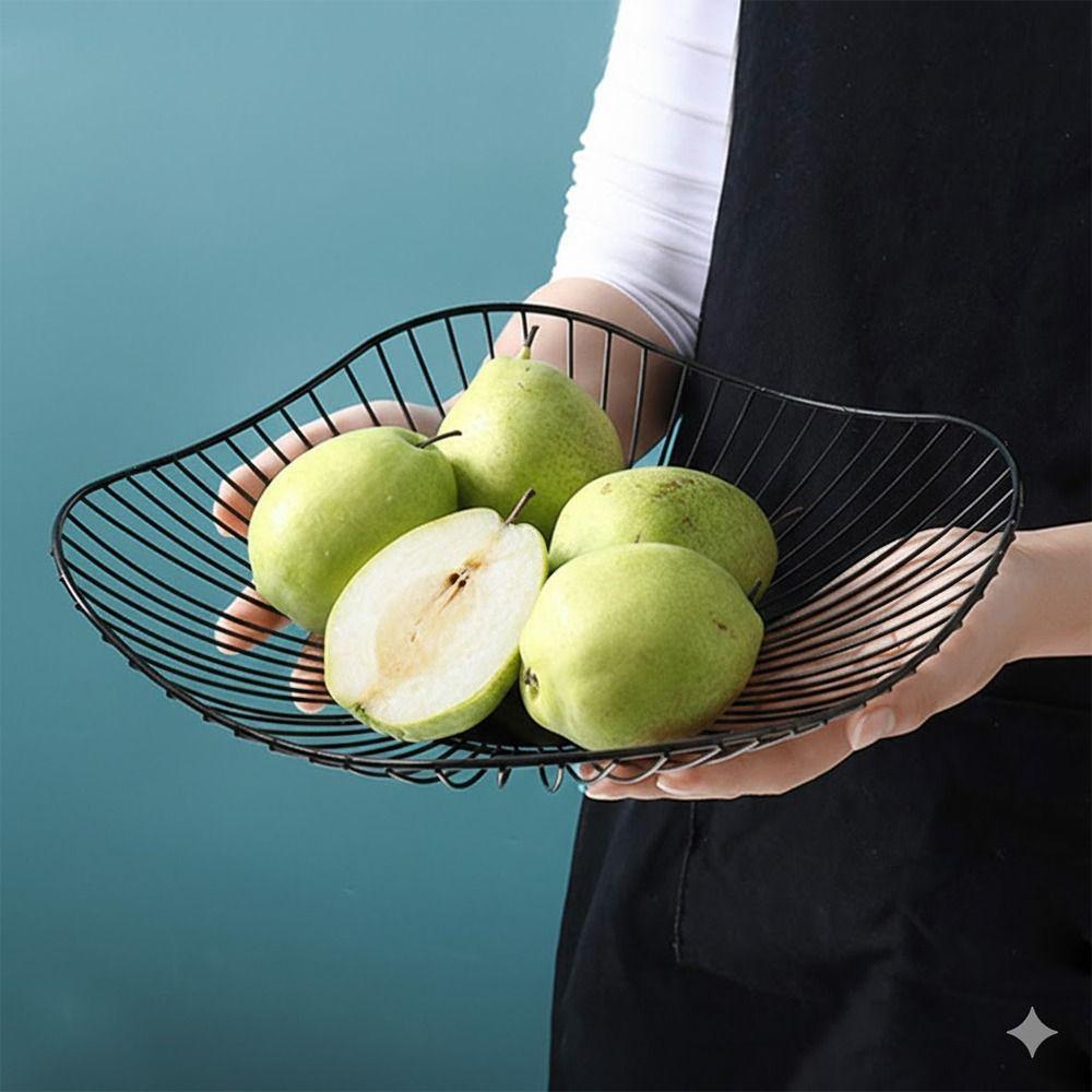 Multi-sizes Sundries Oragnization Plate Black Gold Vegetable Storage Bowls Kitchen Tool  Kitchen