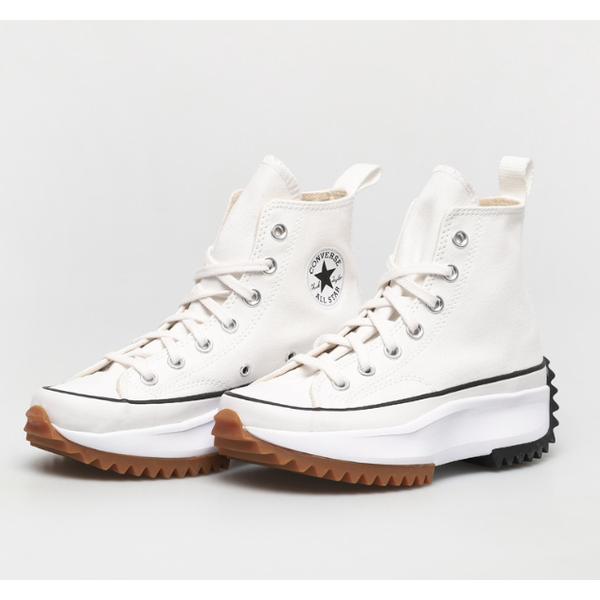 Converse Run Star Hike High Top Canvas Sneakers White