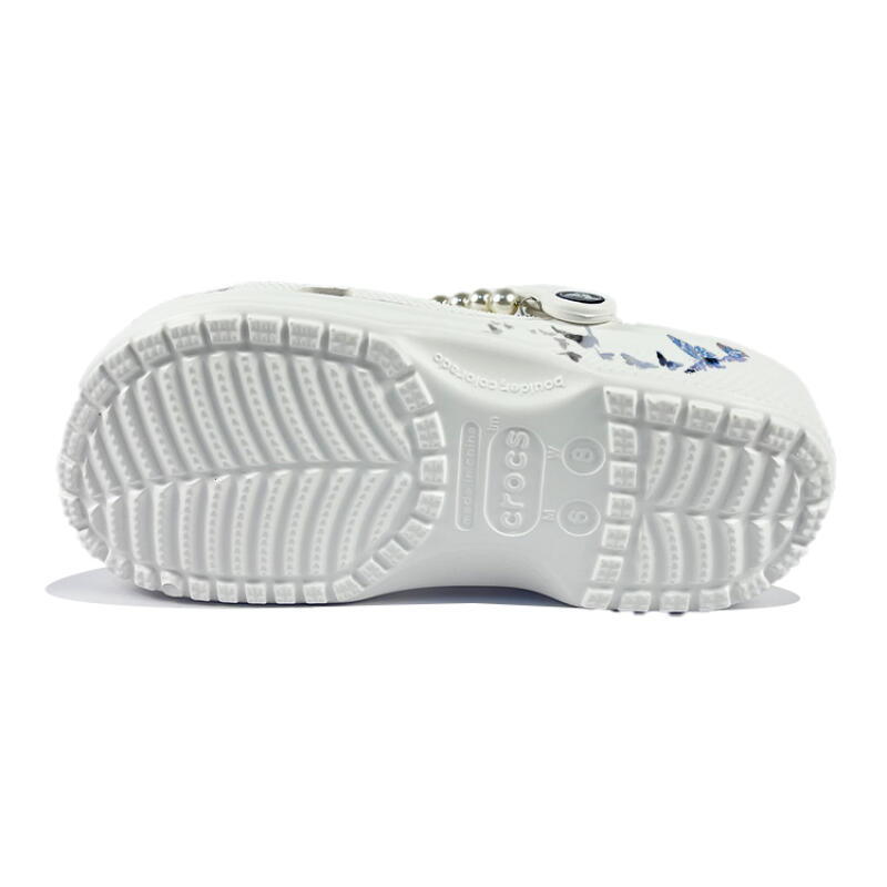 Crocs Classic Clog Versatile Fashion Classic Hole Shoes for Men and Women In White