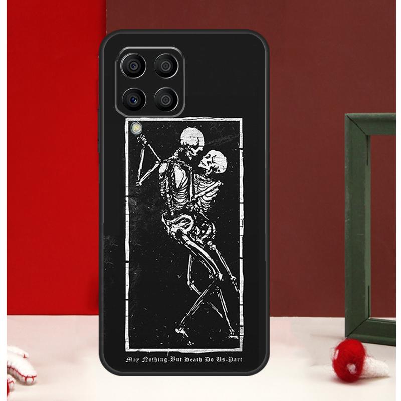 Trippy Skeleton Case For Samsung Galaxy M56 M36 M16 M31 M21 M13 M33 M53 M15 M35 M55 M12 M32 M52 M14 M34 M54