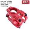 35mm Purple Silver Red Orange Short Bike Stem 31 8mm Aluminum Handlebar Fork Stem for Mountain Bike 31.8 Clamp Bicycle Bridge