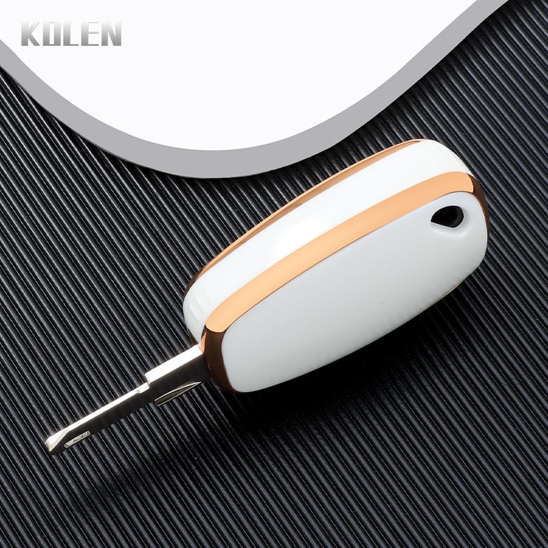 Tpu Car Remote Key Cover Case Shell Fob For Renault Movano Trafic Renault Kangoo Uncut Ne73 Vac102 Blade Protector Accessories