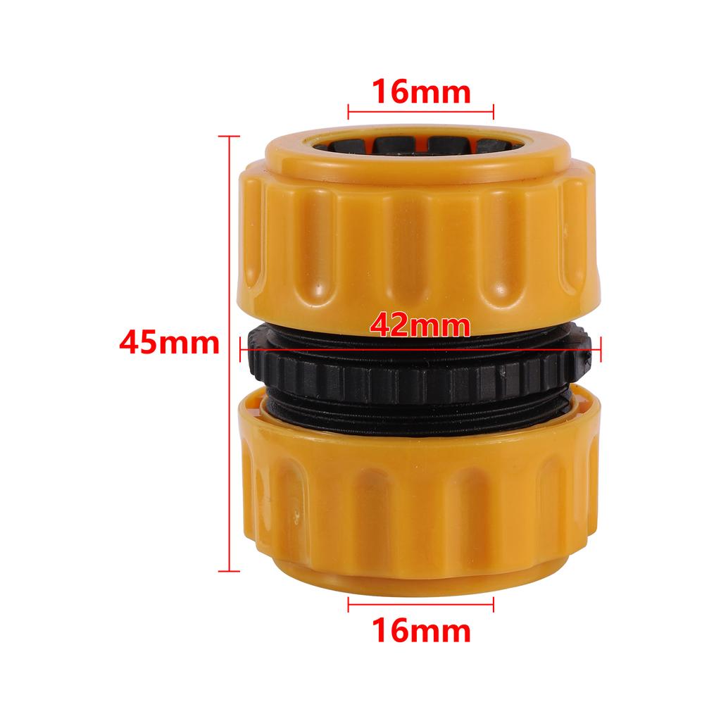 Garden Hose Quick Connector 1/2 3/4 1 Inch Pipe Coupler Stop Water Connector Repair Joint Drip Irrigation System 32/20/16mm Hose
