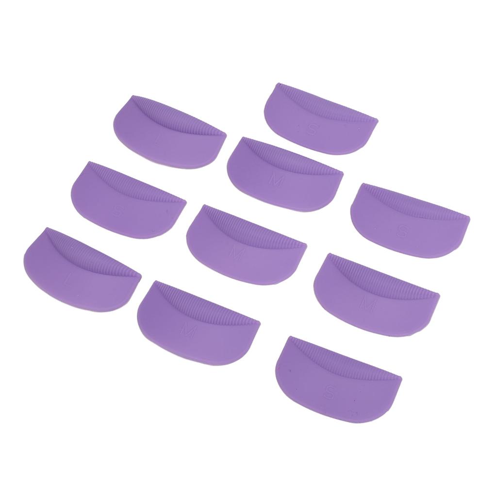 15 Pair Silicone Eyelash Pads Reusable 3 Sizes Lash Perm Lash Lift Rods Eyelash Perming Curler Lash
