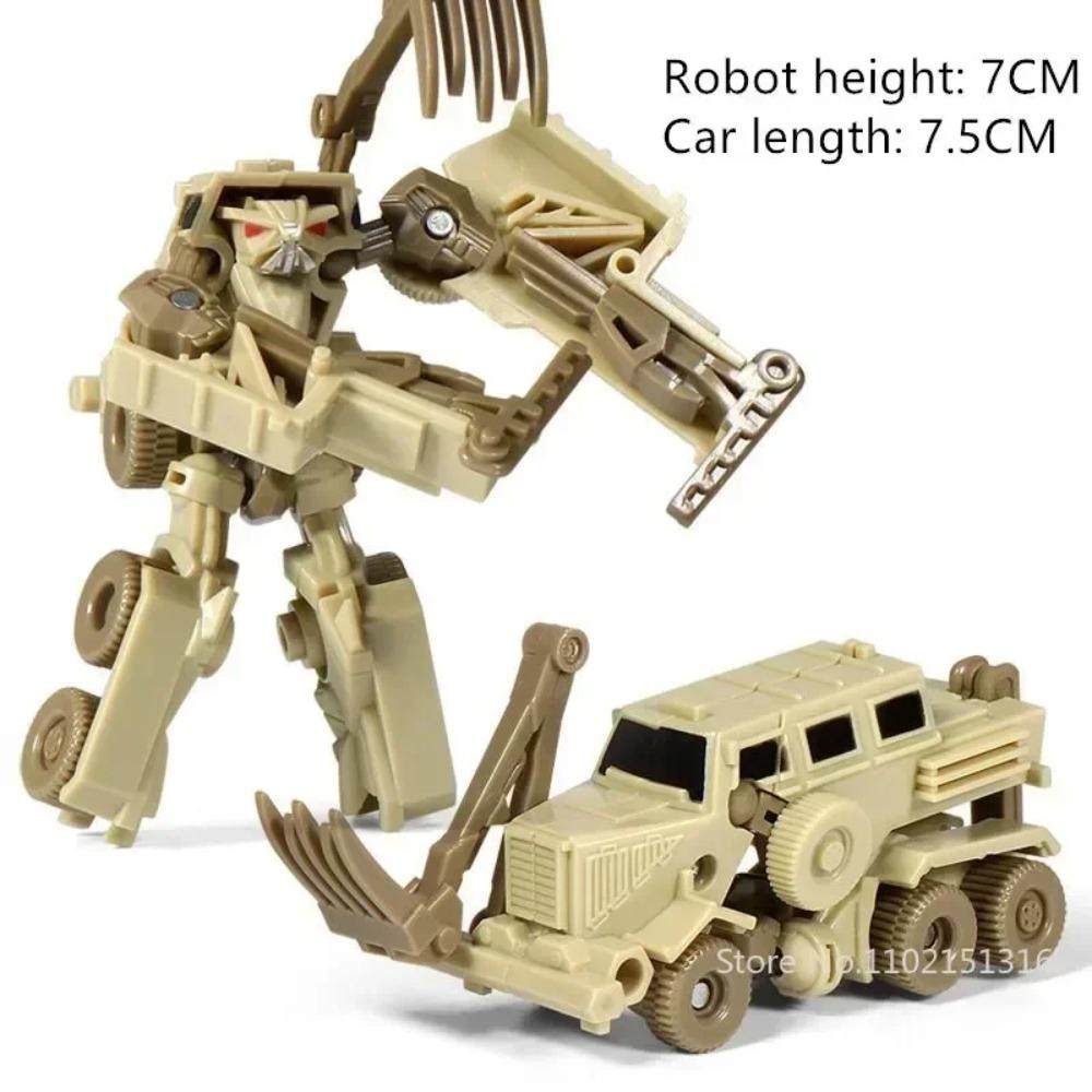 Children Toys Mini Transformation Robot Kit Toys Models 2 In 1 Deformed Car Toy Robots Toys for Kids Gift  Action Figure