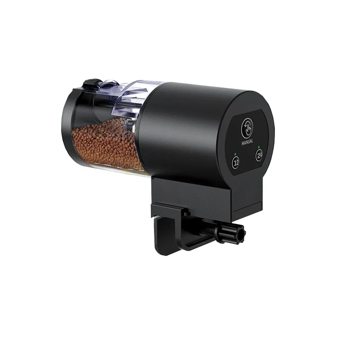 

Automatic Fish Feeder With Timer IP66 Waterproof Auto Fish Tank Feeder 100ml Capacity Food Dispenser For Fish/Turtle