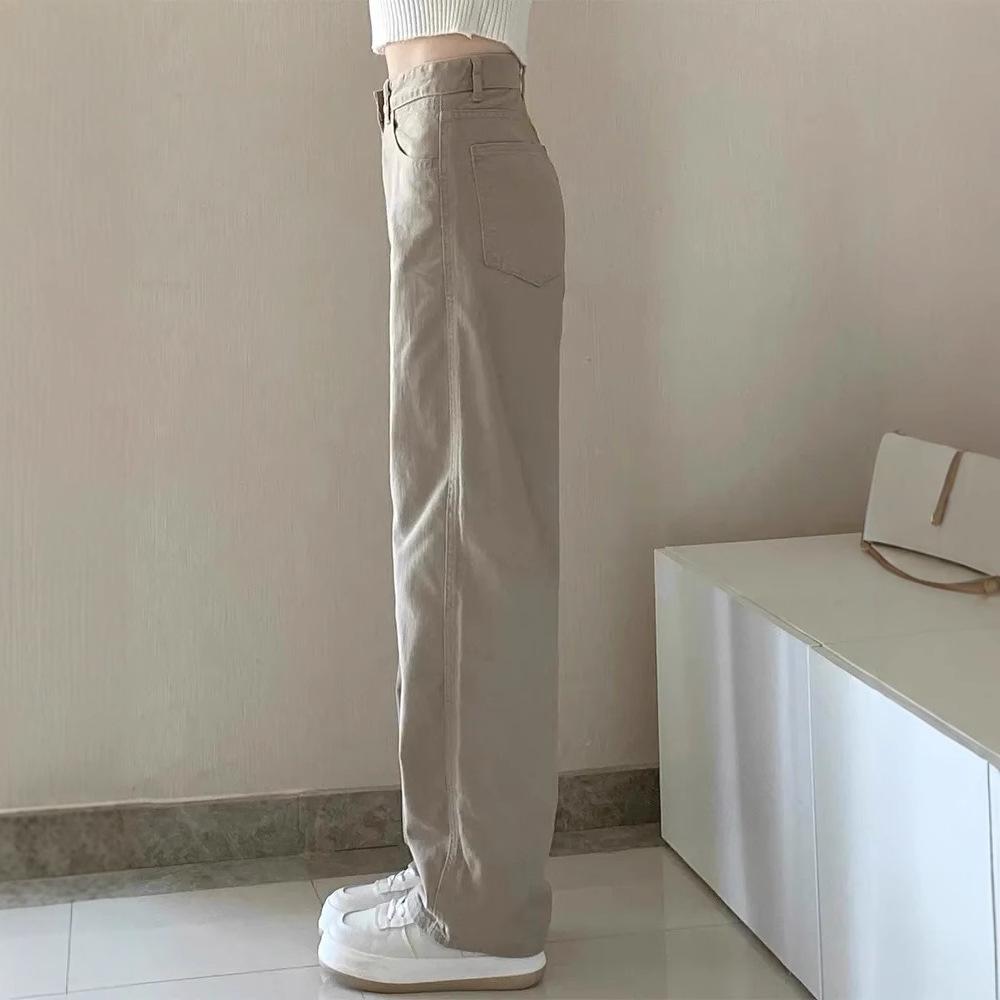 Women Spring and Autumn Jeans Wide Leg Pants Mom Y2K Jeans Woman Trousers Clothing