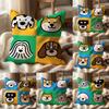 Cartoon Simple Cute Dog Cushion Cover Multi-Scene Pillow Cover for Home & Car - Reversible, Soft & Durable for Daily Use