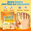 Sumifun 8 PCS/ Bag Gout Patch Herbal Pain Relieving Gout Patches for Finger Toe Knee Join Pain and