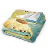 Poms Poms Purins Blanket  Warm Novelty Plush Throw Blanket For Children Couch Chair Sofa Bed Flannel Bedspread Bed Cover