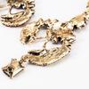 Boucles d'Oreilles Statement Homard en Acrylique Ornées de Strass Bijoux Mode Vintage Chic pour Femmes Collection 2025