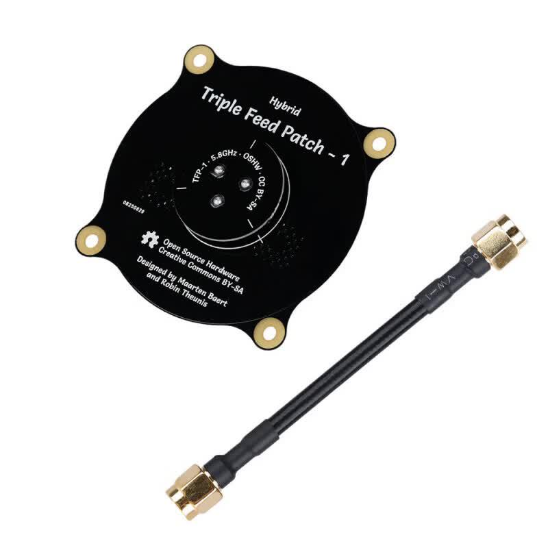 Qi Shao 5.8G Triple Feed Patch Antenna