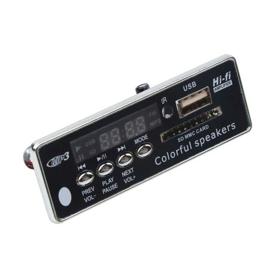 Car Bluetooth-compatible USB Hands-free Remote Control Integrated MP3 Decoder Board Module