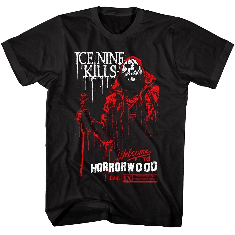 

Ice Nine Kills Welcome to Horrorwood Men s T Shirt 3XL