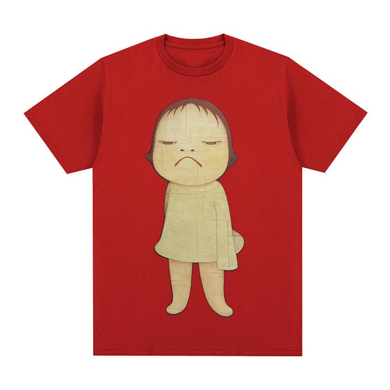 

Yoshitomo Nara Vintage Tshirt Dream Doll Anime Girl Cartoon Cotton Unisex T shirt New TEE TSHIRT Womens tops S