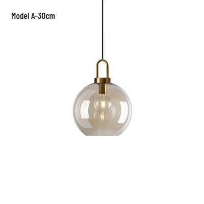 Xuanyong Nordic Postmodern Glass Small Pendant Lamp