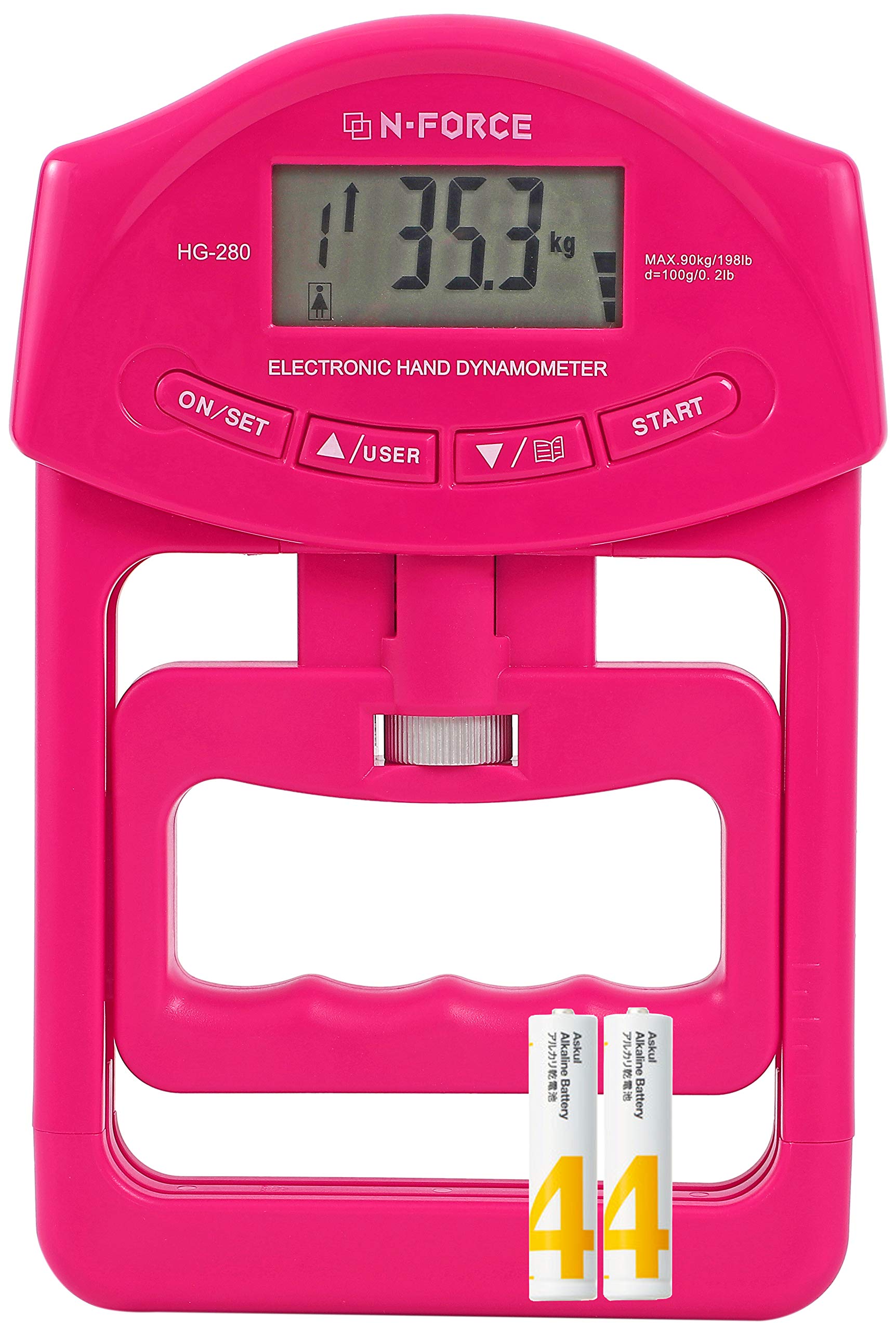 

can see record updates at a Genuine Digital Grip Strength Meter Grip Strength Measurement Warranty Included Pink Blossom [You glance] N-FORCE