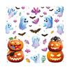 Halloween Glass Window Clings Set for Home Decor