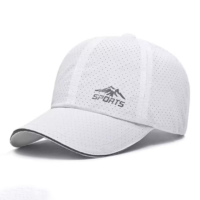 Summer quick-drying men's and women's baseball hats fashion sports outdoor caps breathable sunscreen visors