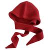 Fashionable Women Knitted Hat with Neck Coverage Unisex Teenager Protable Hat for Winter Sports and Leisures