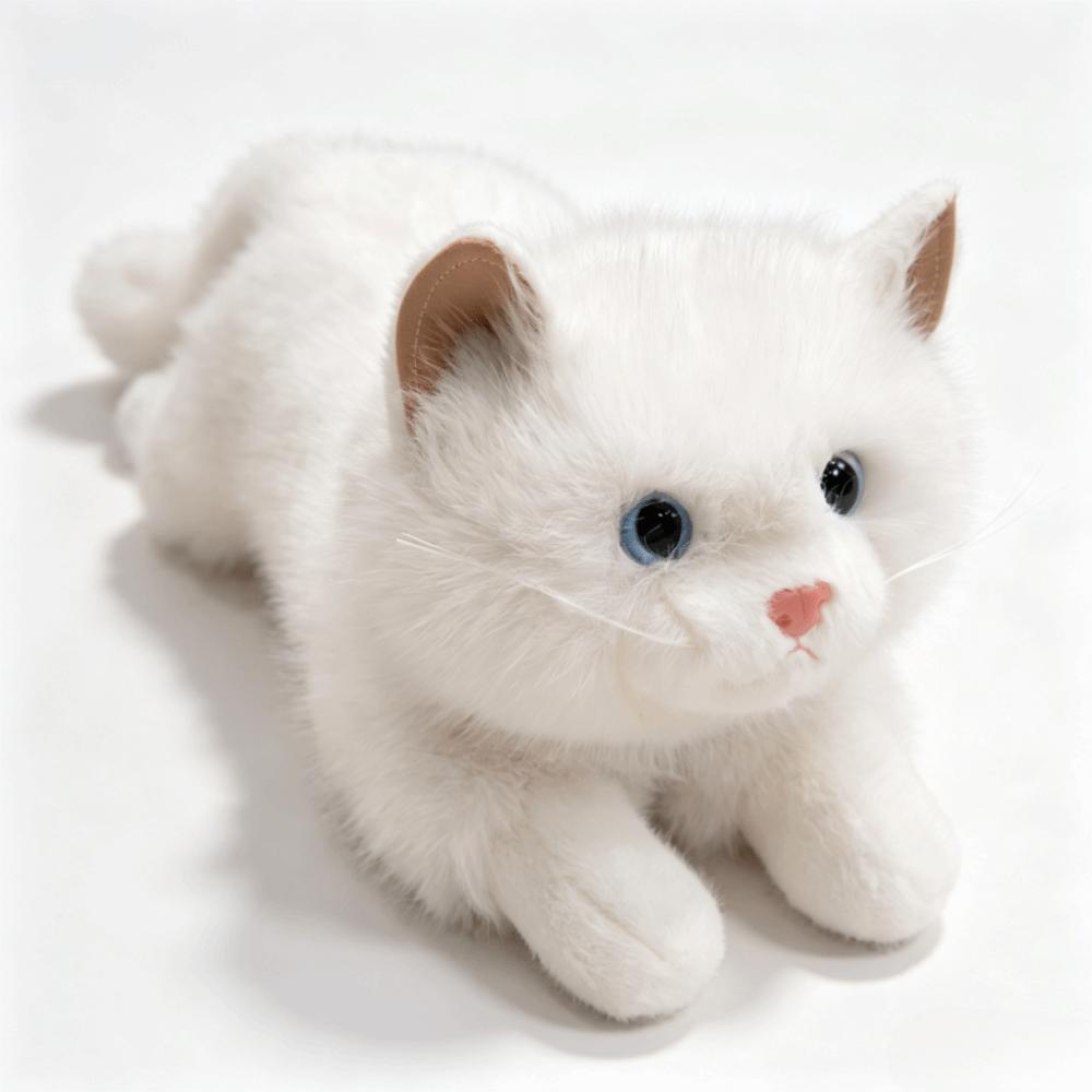Soft Stuffed Cat Doll Ragdoll Cat Plush Cat Doll Interactive Toys Simulation Cat Plush Toys Girls