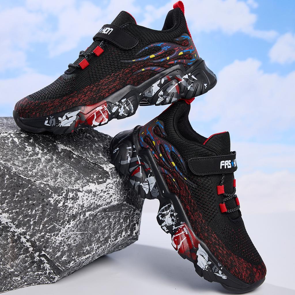 Children'S Shoes Girl Boy Outdoors Running Shoes Non-Slip Kids Mesh Tennis School Casual Fashion For Students