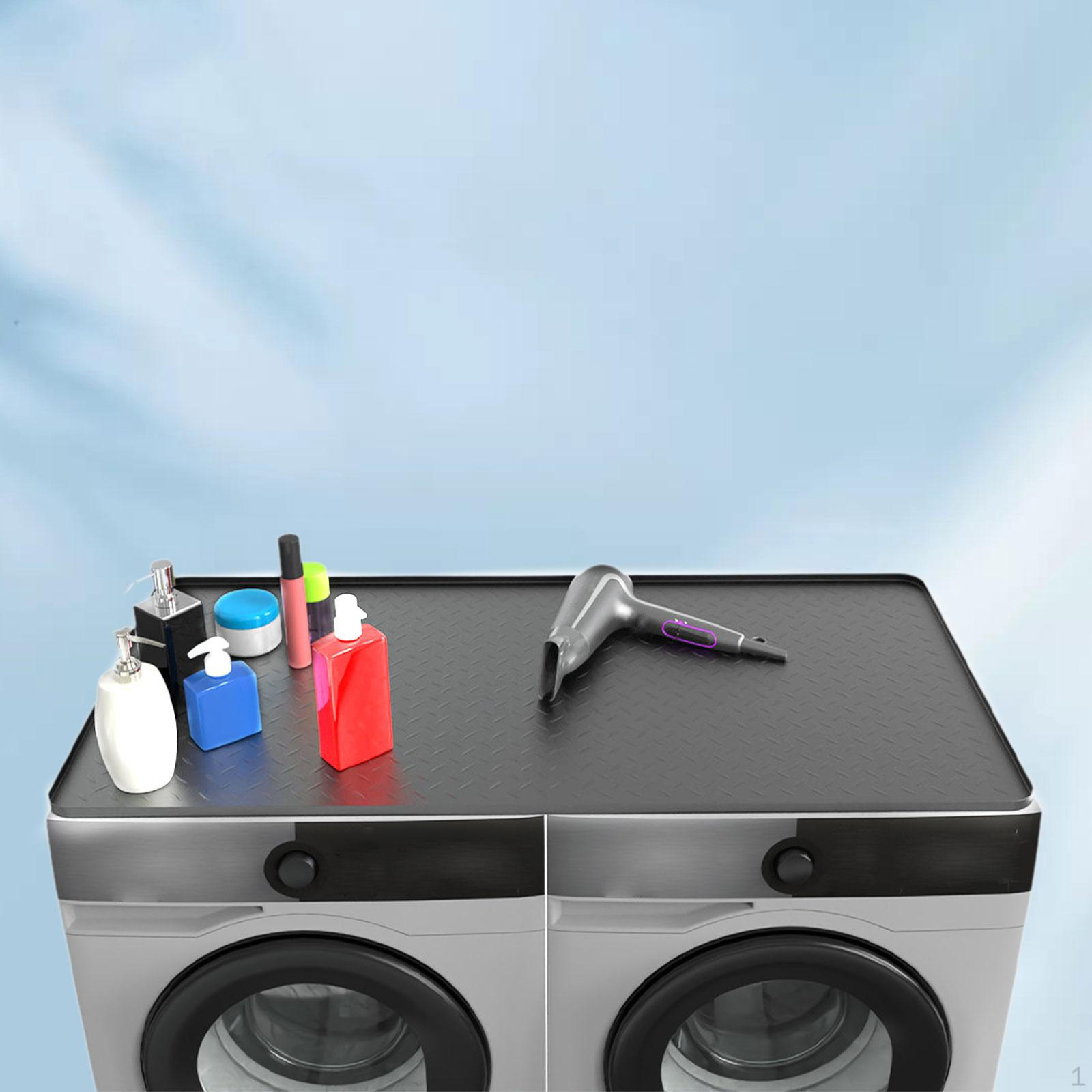 

Коврик для верхней части стиральной машины и силиконовые чехлы серый