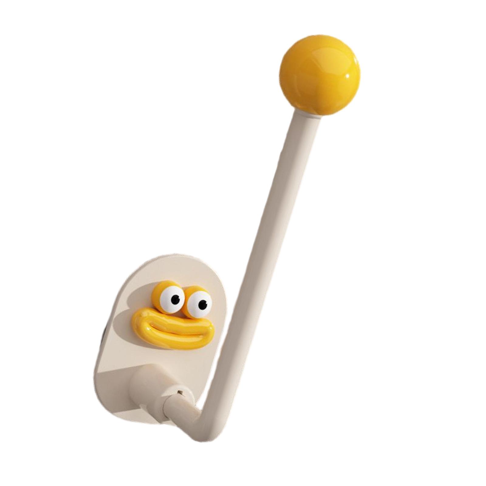 

Настенные органайзеры для аксессуаров для волос без сверления для ванной комнаты с крючком и отделениями для ежедневного использования жёлтый