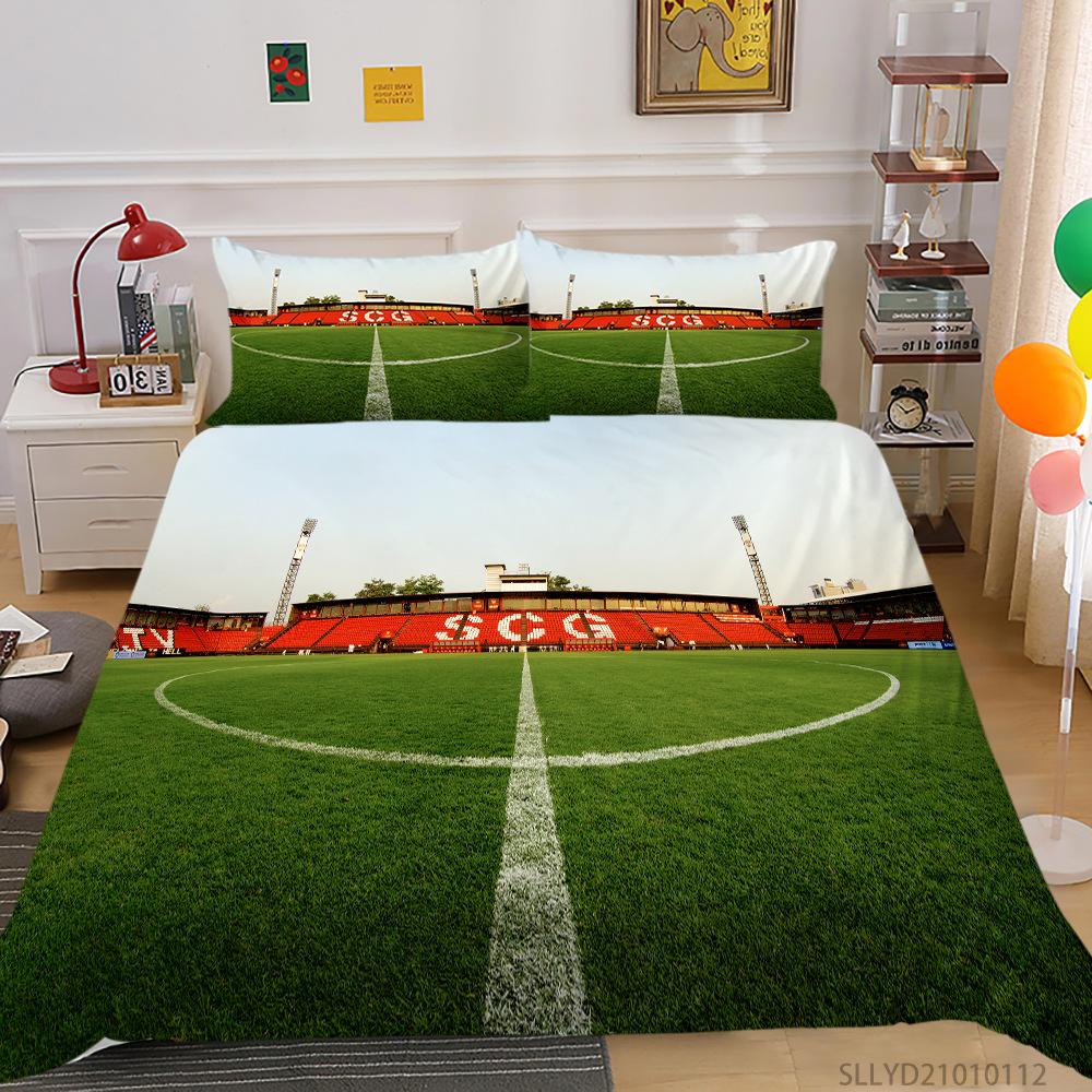 Source Bedding Two Or Three-Piece Set, Sports Wind 3D Digital Printing Polyester Fabric