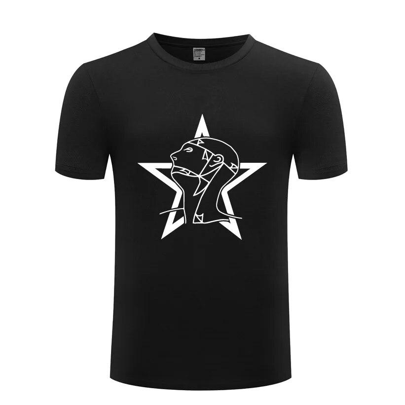 Music Rock The SISTERS OF MERCY Print T Shirts Unisex Hip Hop Short Sleeve O Neck Cotton Unisex T-Shirt Cool Funny Streetwear Top Tee