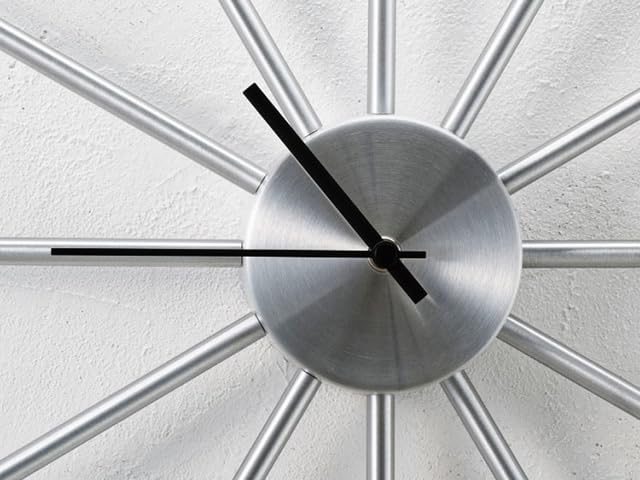 INTERFORM Usine CL-4509 Wall Clock with Sweep Movement