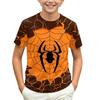 Kids Short Sleeve Crewneck T-Shirt with Graphic Print for Everyday Casual Wear