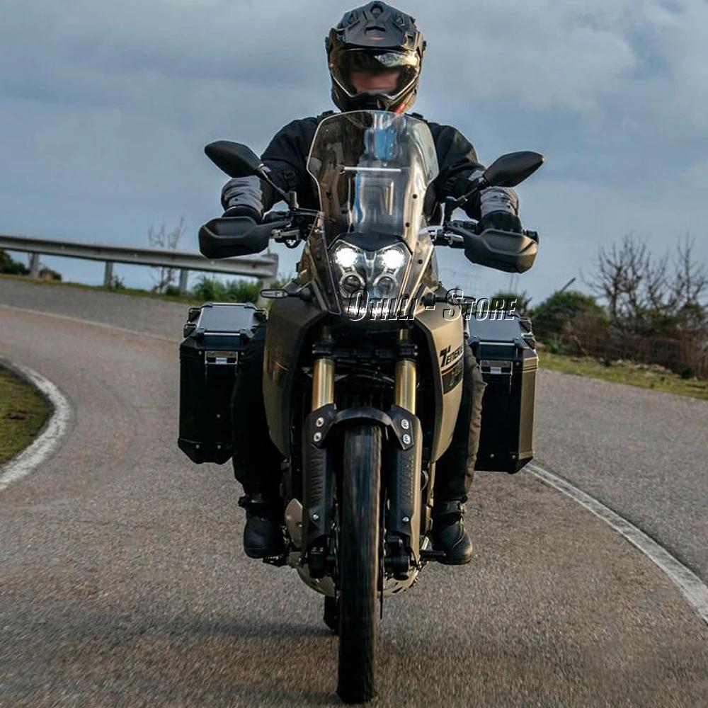 For Yamaha Tenere 700 Tenere700 TENERE tenere 700 2021 2022 2023 2024 Motorcycle Black/Smoky/Transparent Windshield Windscreen
