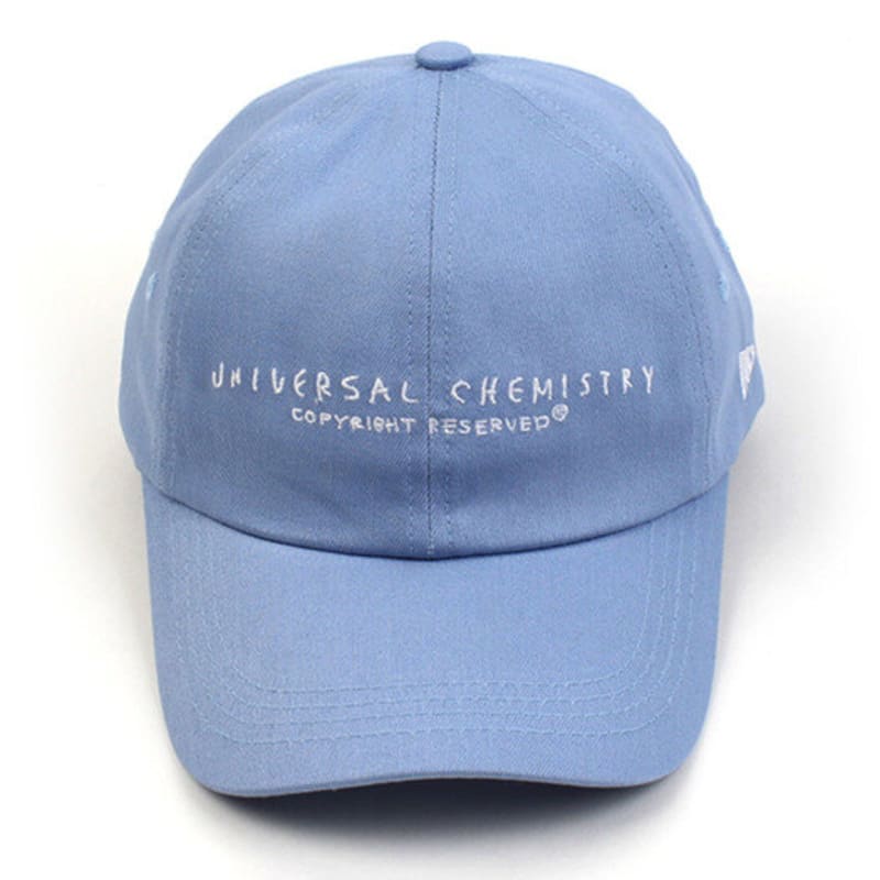 Universal Chemistry Light Denim Logo Low Ballcap Denim Ball Cap