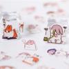 40Pcs/Pack Cute Bunny Fat Rabbit Decorative Stickers Mobile Phone Stickers DIY Diary Scrapbooking Al