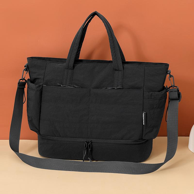 Outdoor Travel Multi-Functional Tote Bag Independent Shoe Warehouse Handbag Women's Gym Bag