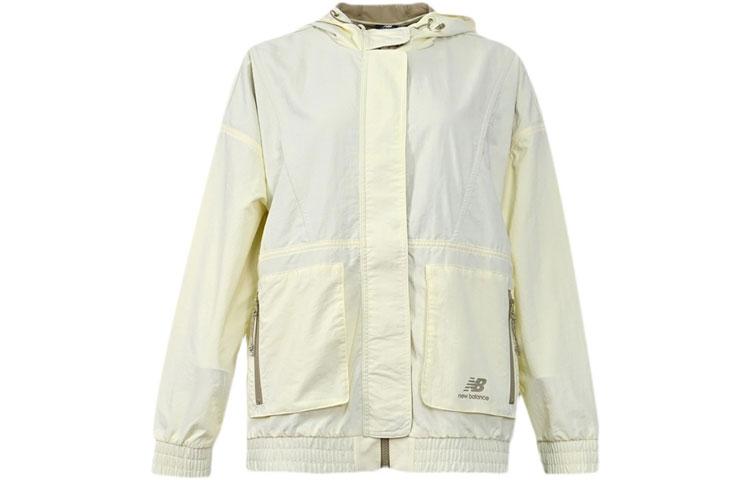 New Balance Jacket Women s Ecru AWJ21314-DGL XL