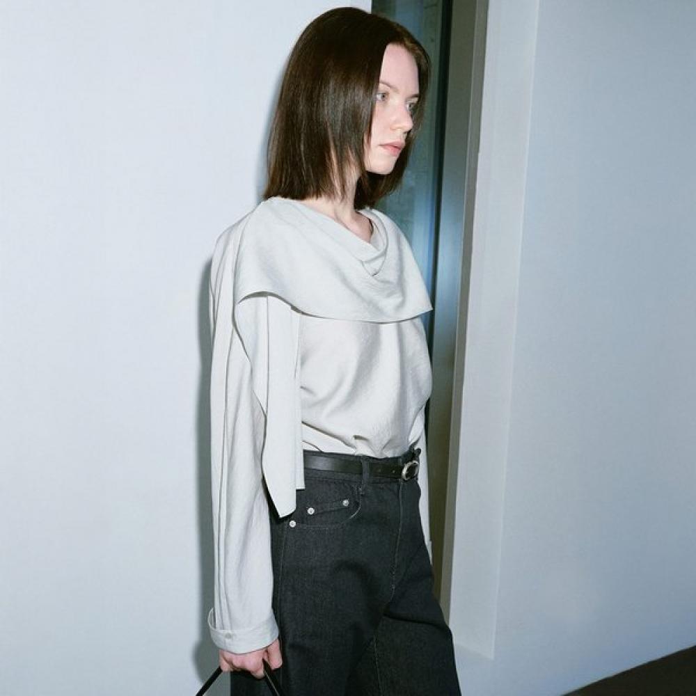 An An Nacken Drapierte Bluse Neu6sb210 11