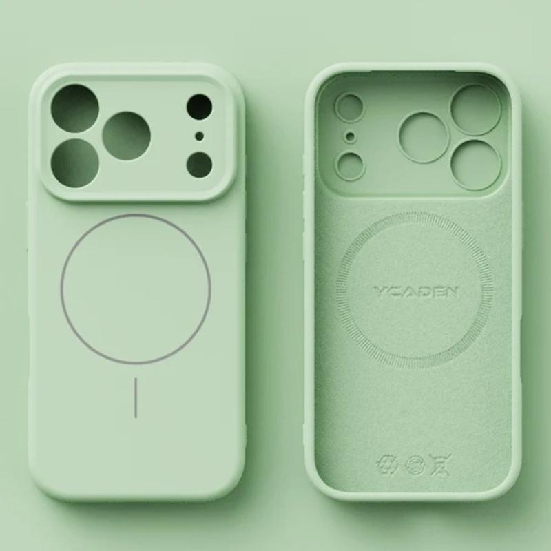Magnetic Liquid Silicone For Magsafe Phone Case For iPhone 17 16 15 14 13 12 Pro Max 16 Plus 17Air Skin Feel Soft Cover