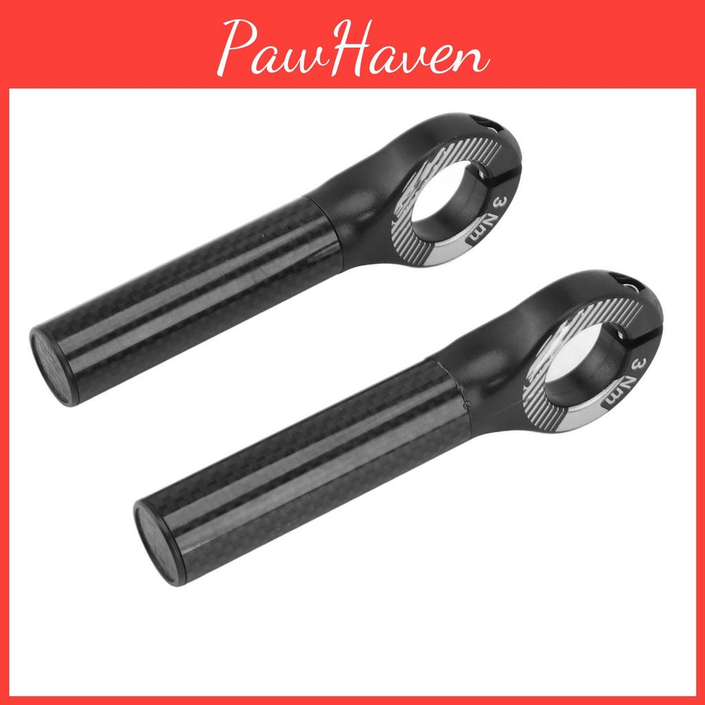 1 Handlebar With Pair Ends Covers Carbon Fiber Handle Grip Ends For 222mm Diameter Bar Mountain