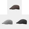 Classic Beret Hat For Winter With Polyester Fabric And Warmth For Men And Women