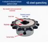 OIMG Industrial Sprocket with Chain Gear