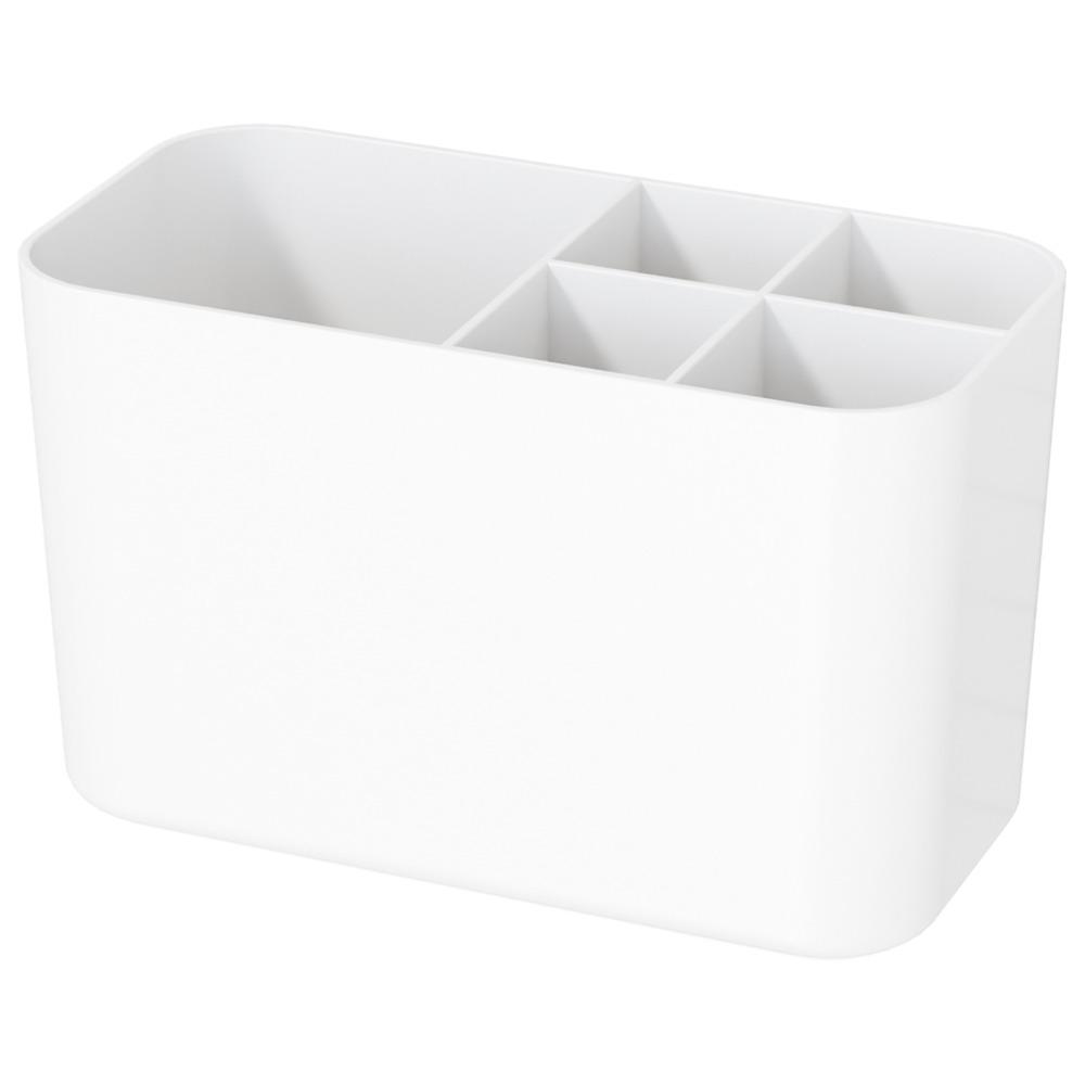 Storage Toothbrush Organizer Wall Mounted Tooth Brush Cup Stand  Bathroom