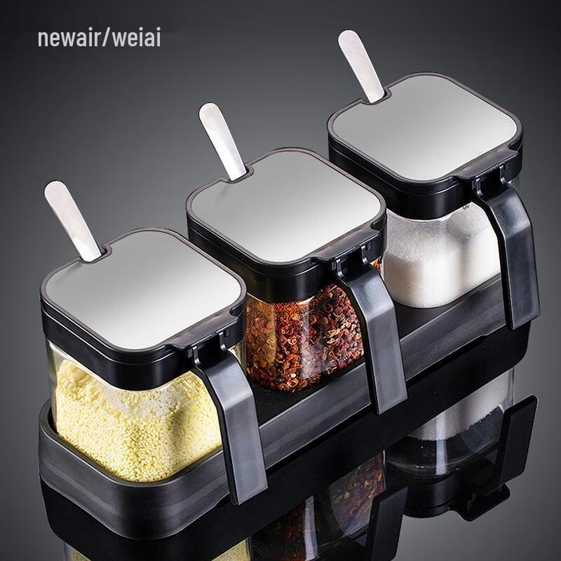

Newair Kitchen Spice Jar & Oil Dispenser Sets