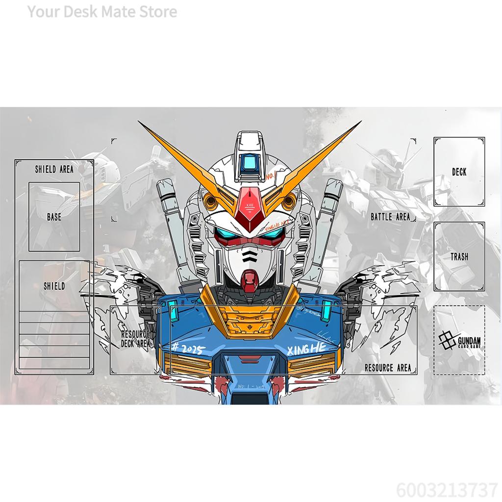Gundam Playmat Self Made The Witch From Mercury Rubber Anti-slip GCG Battle Card Mat Anime Gift