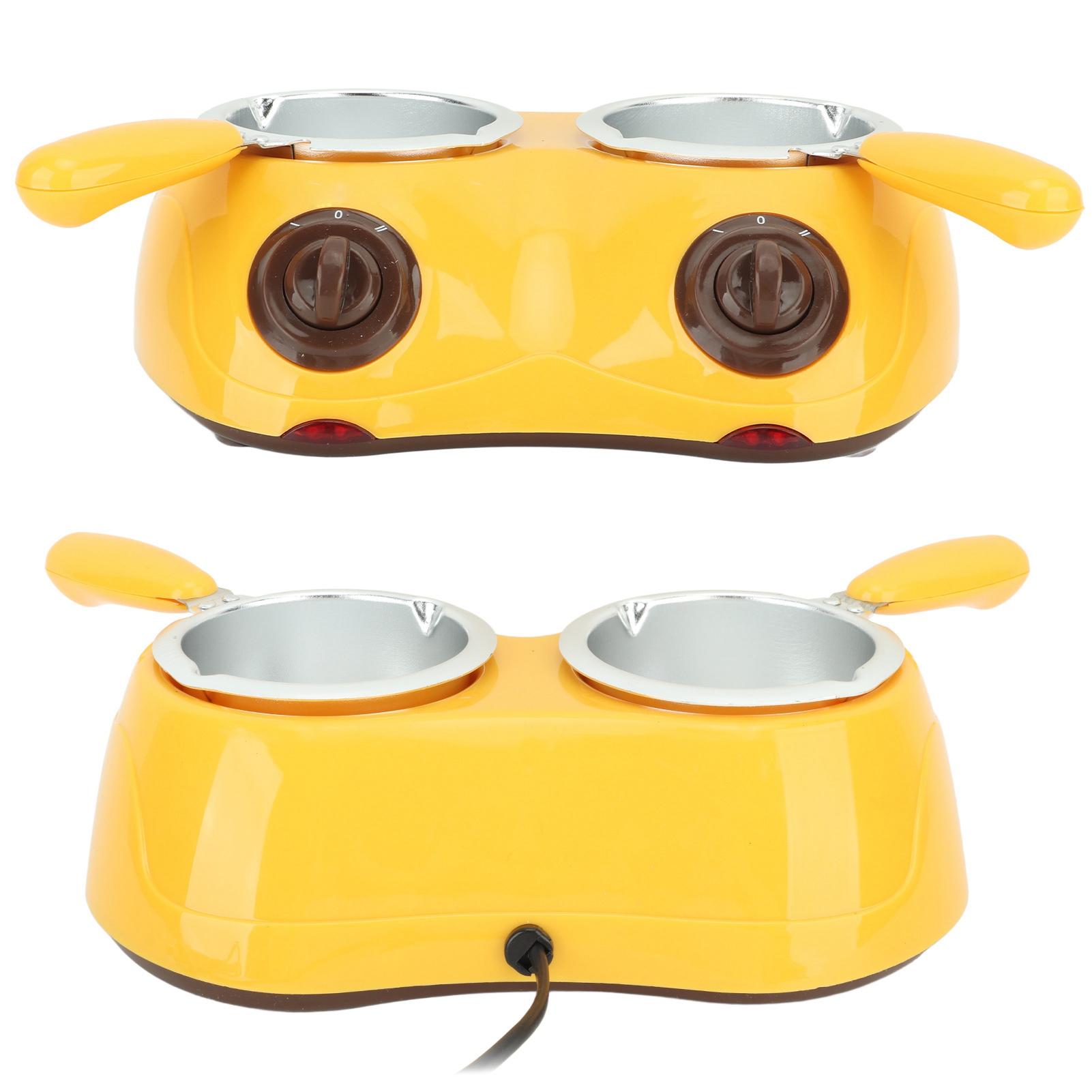 Chocolate Melting Pot Electric Chocolate Fondue Melting Machine with Double Pot Kitchen Tool
