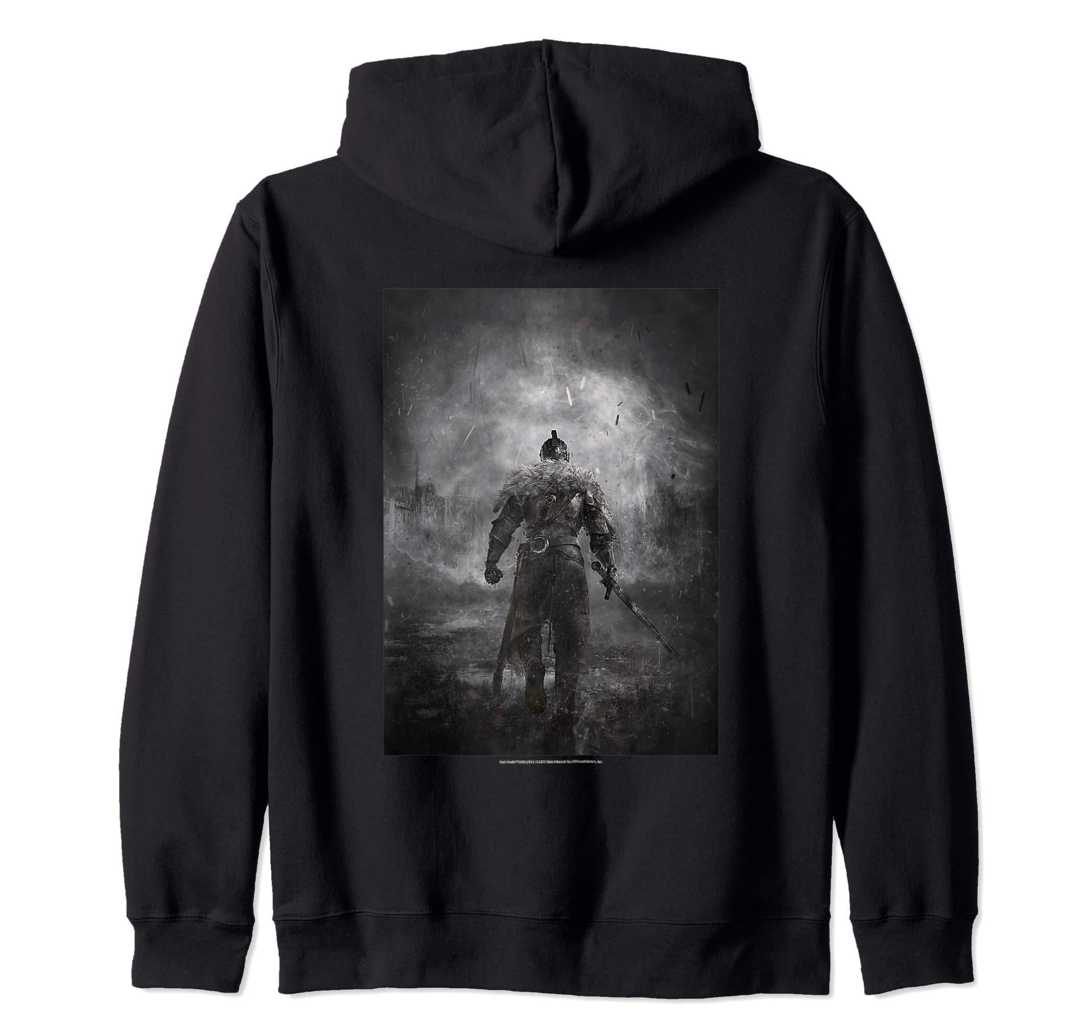 

Худи на молнии с ключевым визуалом DARK SOULS