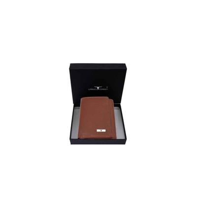 Travis Redwood Leather Wallet for Men